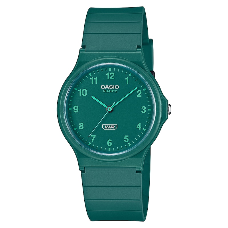 Main Image 1 of Casio MQ-24B-3BEF Green Resin Strap Watch