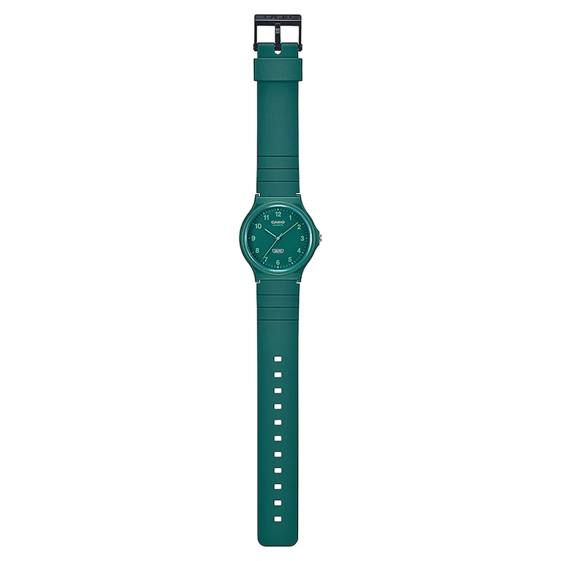 Main Image 2 of Casio MQ-24B-3BEF Green Resin Strap Watch