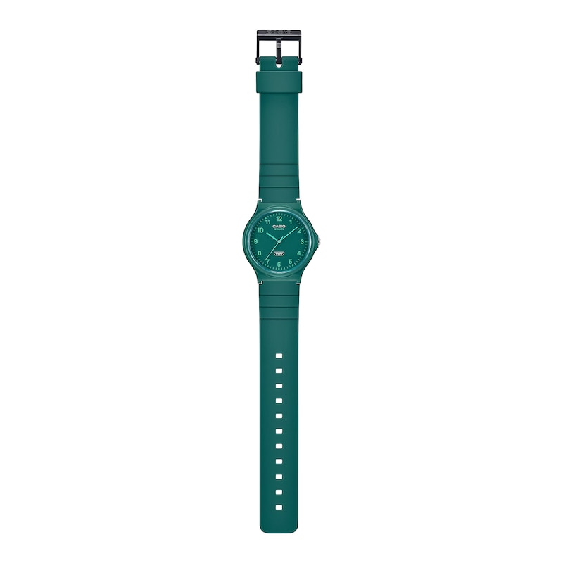 Main Image 3 of Casio MQ-24B-3BEF Green Resin Strap Watch