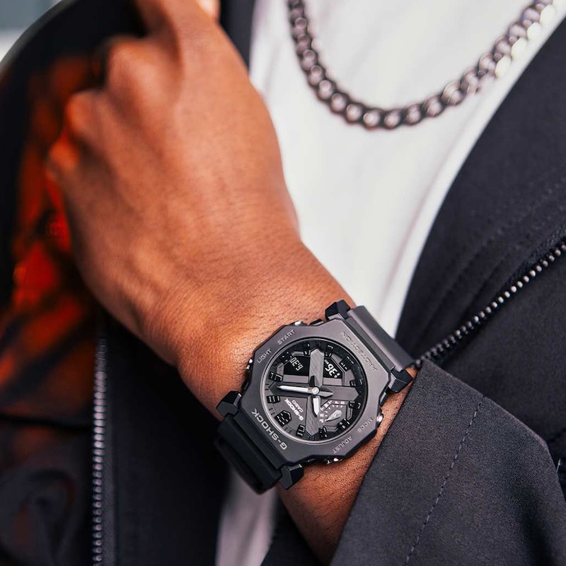 Main Image 3 of Casio G-Shock GA-2300-1AER Black Resin Strap Watch