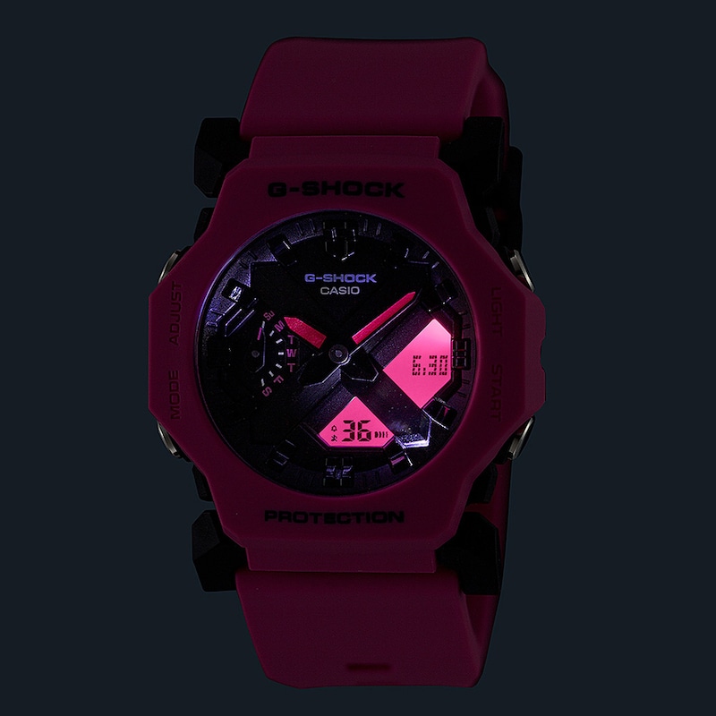 Main Image 3 of Casio G-Shock GA-2300-4AER Pink Resin Strap Watch