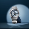 Thumbnail Image 3 of G-Shock GM-2110D-2AER Men's Blue Octagonal Dial Stainless Steel Bracelet Watch