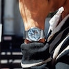 Thumbnail Image 6 of G-Shock GM-2110D-2AER Men's Blue Octagonal Dial Stainless Steel Bracelet Watch