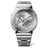 Thumbnail Image 2 of Casio G-Shock GM-2110D-7AER Men's White Octagonal Dial Stainless Steel Bracelet Watch