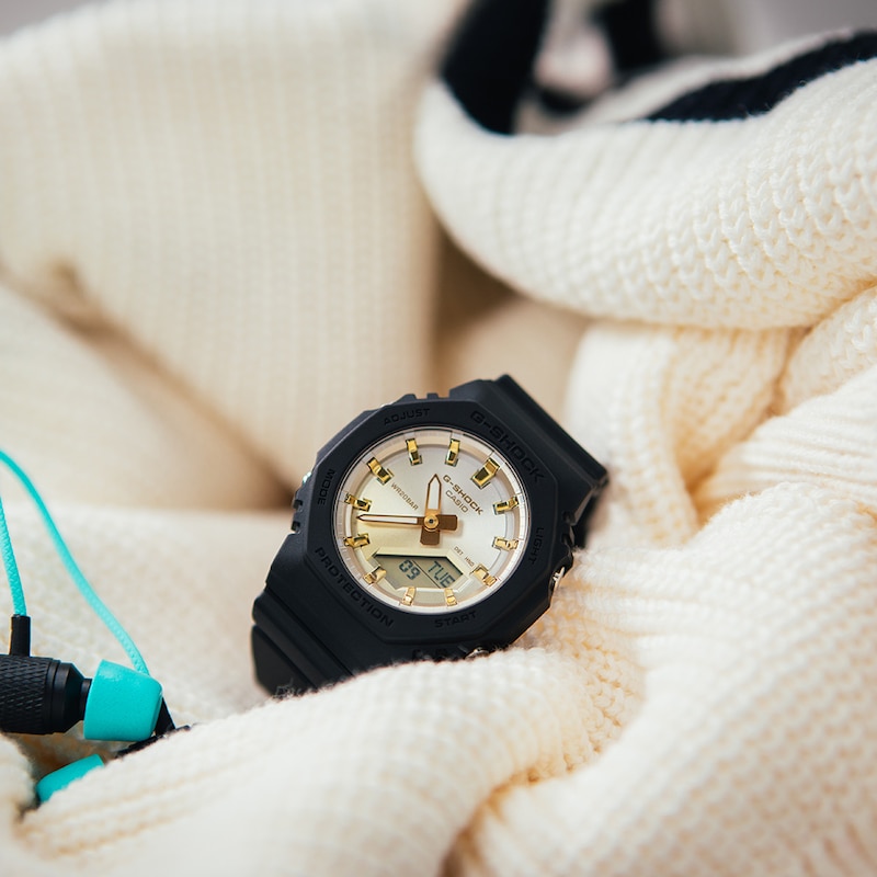 Main Image 2 of Casio G-Shock GMA-P2100SG-1AER Black Resin Strap Watch