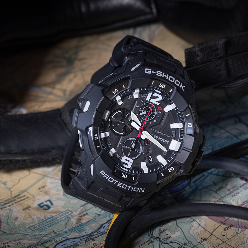 Main Image 8 of Casio G-Shock GR-B300-1AER Black Resin Strap Watch