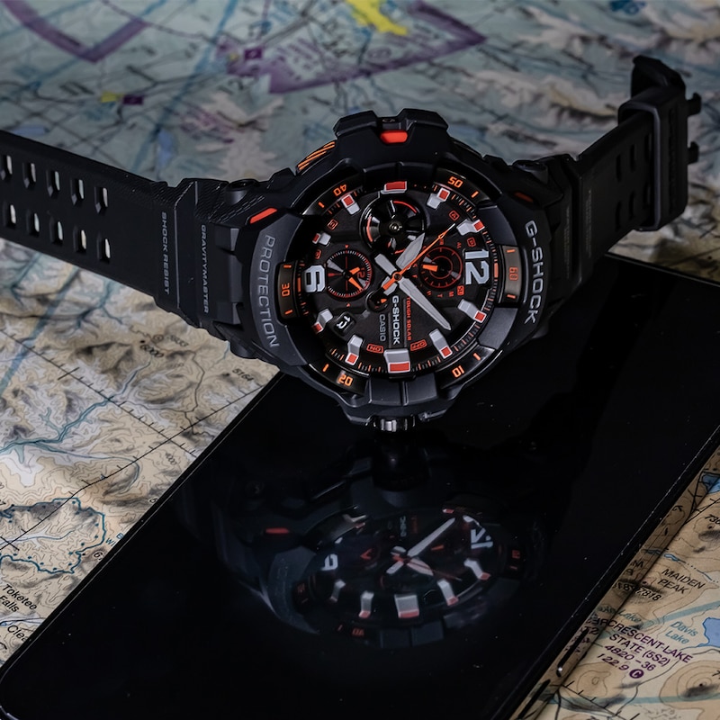 Main Image 6 of Casio G-Shock GR-B300-1A4ER Black Resin Strap Watch