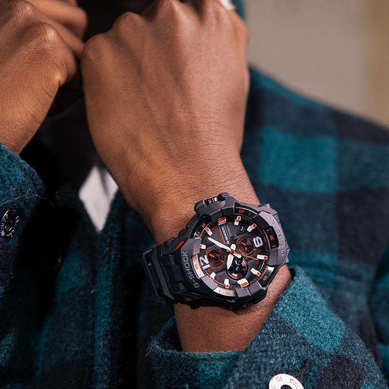 Main Image 7 of Casio G-Shock GR-B300-1A4ER Black Resin Strap Watch