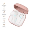 Thumbnail Image 5 of Radley Ladies' Series 20 Pink Strap Smart Watch & True Wireless Earphones