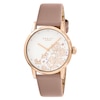 Thumbnail Image 2 of Radley Floral Heart Trinket 18ct Rose Gold Plated Bracelet & Leather Strap Watch Tray Set
