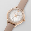 Thumbnail Image 2 of Radley Ladies' Stone Set Case Cobweb Leather Strap Watch