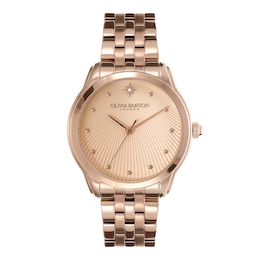 Olivia Burton Celestial Starlight Ladies' Carnation Gold Tone Bracelet Watch
