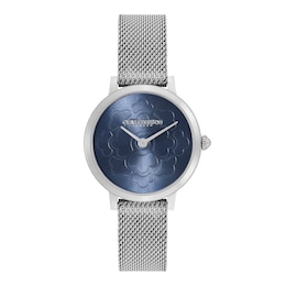Olivia Burton Signature Floral Ladies' Stainless Steel Bracelet Watch