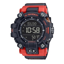 G-Shock GW-9500-1A4ER Mudman Men's Red & Black Resin Strap Watch