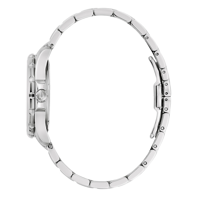 Main Image 2 of Bulova Marine Star Ladies' Blue MOP Dial Stainless Steel Bracelet Watch