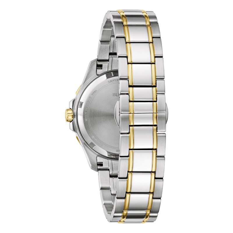 Main Image 3 of Bulova Marine Star Ladies' Mother Of Pearl Dial Two Tone Bracelet Watch