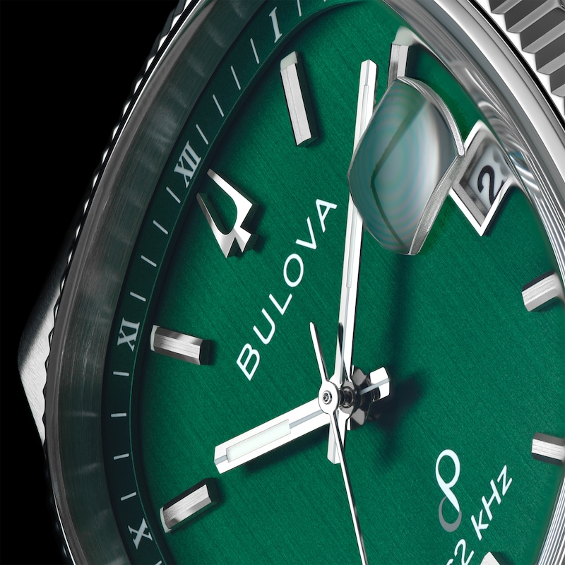 Main Image 5 of Bulova Super Seville Precisionist Men's Green Dial Bracelet Watch