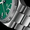 Thumbnail Image 6 of Bulova Super Seville Precisionist Men's Green Dial Bracelet Watch