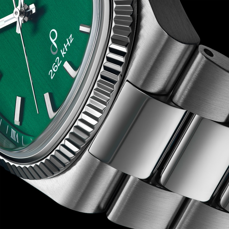 Main Image 6 of Bulova Super Seville Precisionist Men's Green Dial Bracelet Watch
