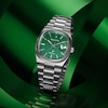 Thumbnail Image 7 of Bulova Super Seville Precisionist Men's Green Dial Bracelet Watch