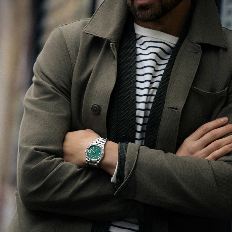 Main Image 9 of Bulova Super Seville Precisionist Men's Green Dial Bracelet Watch