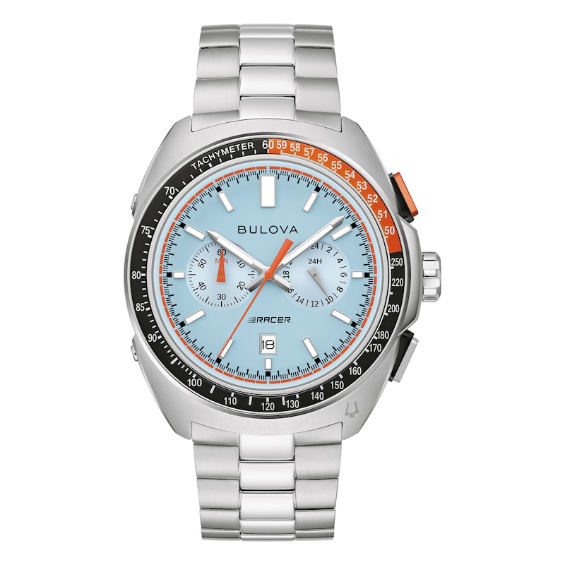 Main Image 1 of Bulova Racing Performance Men's Blue Dial Stainless Steel Bracelet Watch