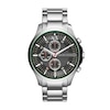 Thumbnail Image 1 of Armani Exchange Men's Black Chronograph Dial Stainless Steel Bracelet Watch