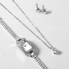 Thumbnail Image 4 of Sekonda Gatsby Ladies' Silver Tone Stone Set Watch Gift Set