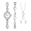 Thumbnail Image 1 of Sekonda Infinity Ladies' Silver Stone Set Watch Gift Set