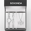 Thumbnail Image 2 of Sekonda Infinity Ladies' Silver Stone Set Watch Gift Set
