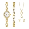 Thumbnail Image 1 of Sekonda Infinity Ladies' Gold Tone Stone Set Watch Gift Set