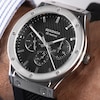 Thumbnail Image 6 of Sekonda Titan Men’s Black Silicone Strap Watch