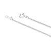 Thumbnail Image 3 of Sterling Silver 0.15ct Diamond Pear Cluster Earring & Pendant Set