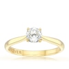 Thumbnail Image 1 of The Forever Diamond 18ct Yellow Gold 0.50ct Diamond Solitaire Ring
