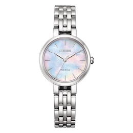 Citizen Eco-Drive L Collection Ladies' MOP Dial Bracelet Watch