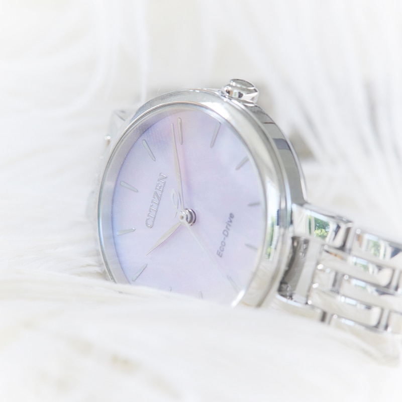 Main Image 4 of Citizen Eco-Drive L Collection Ladies' MOP Dial Bracelet Watch