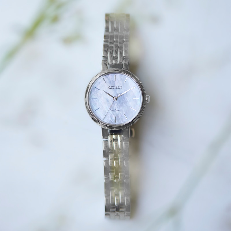 Main Image 6 of Citizen Eco-Drive L Collection Ladies' MOP Dial Bracelet Watch