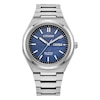 Thumbnail Image 1 of Citizen Eco-Drive Zenshin Super Titanium Men's Textured Blue Dial Bracelet Watch