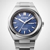 Thumbnail Image 4 of Citizen Eco-Drive Zenshin Super Titanium Men's Textured Blue Dial Bracelet Watch