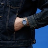 Thumbnail Image 6 of Citizen Eco-Drive Zenshin Super Titanium Men's Textured Blue Dial Bracelet Watch