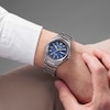Thumbnail Image 7 of Citizen Eco-Drive Zenshin Super Titanium Men's Textured Blue Dial Bracelet Watch