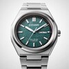 Thumbnail Image 4 of Citizen Eco-Drive Zenshin Super Titanium Men's Textured Green Dial Bracelet Watch