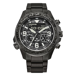 Citizen Promaster Land Limited Edition Men's Gunmetal Grey Tone Bracelet Watch