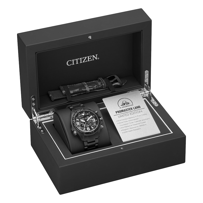 Main Image 6 of Citizen Promaster Land Limited Edition Men's Gunmetal Grey Tone Bracelet Watch