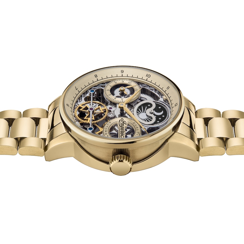 Main Image 2 of Ingersoll 1892 The Jazz Men's Automatic Gold Tone Bracelet Watch