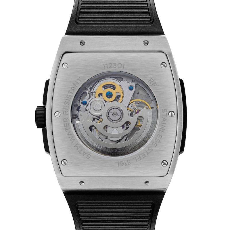 Main Image 4 of Ingersoll 1892 The Challenger Men's Automatic Black PU Rubber Strap Watch