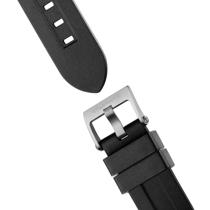 Main Image 5 of Ingersoll 1892 The Challenger Men's Automatic Black PU Rubber Strap Watch