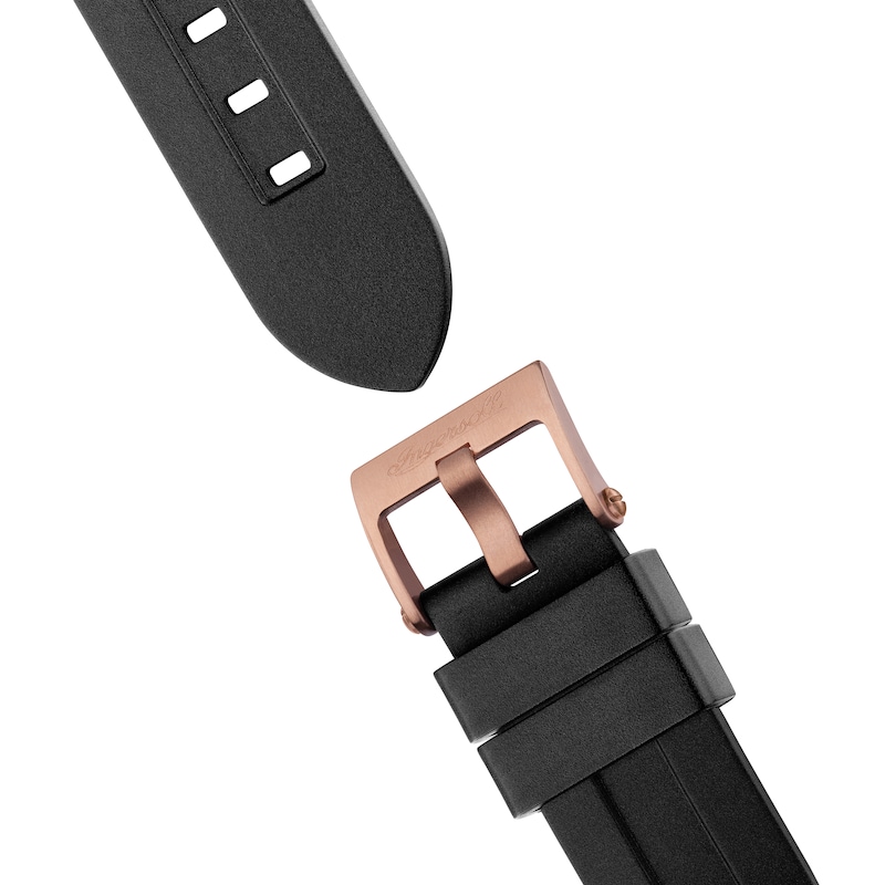 Main Image 5 of Ingersoll 1892 The Challenger Men's Automatic Black PU Rubber Strap Watch