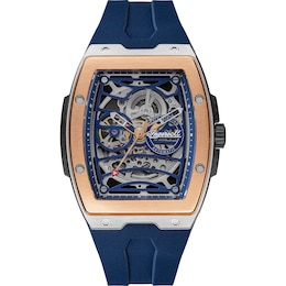 Ingersoll 1892 The Challenger Men's Automatic Blue PU Strap Watch