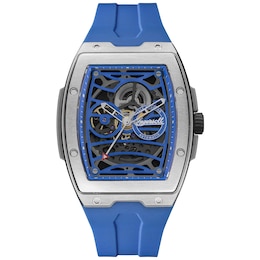 Ingersoll 1892 The Challenger Men's Automatic Blue PU Strap Watch